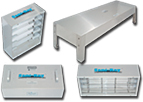 uv recessed air and surface irradiating fixtures